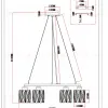 Люстра подвесная Moderli V11684-6P Prismique УТ000041597 - 6