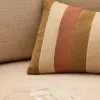 Чехол для подушки Nivran из льна в разноцветную полоску 30 x 50 см 262023 - 3