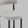Стул полубарный Флорео букле светло-серый УТ000041332 - 9