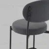 Стул Полубарный Бриф DD велюр тёмно-серый УТ000041517 - 7