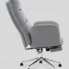 Кресло руководителя TopChairs Solid с оттоманкой серый УТ000040807 - 10