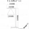 Лампа настольная Moderli V11596-1T Omaha УТ000040434 - 10