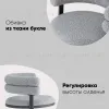 Стул офисный Ponty серый чёрные ножки УТ000040475 - 3