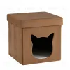 Пуф складной с ящиком Store Pet коричневый УТ000040155 - 1