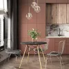 Стол круглый EAMES DSW NEW D=80 черный УТ000039067 - 4