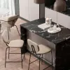 Стул полубарный Masey бежевый с бежевой экокожей УТ000039582 - 3