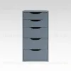 S01026 Ингар 5 комод 36x71x53, серо-бирюзовый S01026 - 2