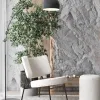 Кресло District Lounge букле белый УТ000039109 - 3