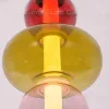  Подвесной светильник Cloyd SUPERNOVA-A P1 / выс. 40 см - 3 яруса - черный - красн. стекло (арт.11405)  11405 - 2