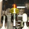  Подвесной светильник Cloyd SUPERNOVA-A P1 / выс. 40 см - 3 яруса - черный - красн. стекло (арт.11405)  11405 - 3