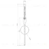 Серебряное бра Талса JJ11089-1WB - 3