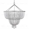 Большая серебряная люстра Бувье JJ10655-13DB - 2