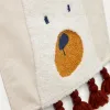Zelda Гобелен белый хлопок с мишкой и терракотовыми кистями 40 х 40 см 177875 - 5
