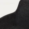 Поворотное рабочее кресло Tissiana из темно-серой синели и черного матового алюминия 175092 - 10