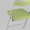 Складной стул Джонни экокожа салатовый каркас металлик УТ000035367 - 7