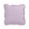 Nacha Чехол для подушки из хлопка и льна сиреневого цвета 45 x 45 см 109442 - 1