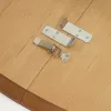 Раздвижной стол Oakland из МДФ с дубовым шпоном и ножками из массива каучука Ø120(200)x120 с 114620 - 12