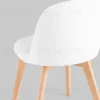 Стул Fog с подушкой белый деревянные ножки УТ000036897 - 7