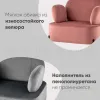 Кресло Кэнди с подлокотниками велюр серый УТ000035878 - 3