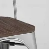 Стул TOLIX WOOD серебристый матовый УТ000000497 - 19