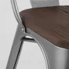 Стул TOLIX WOOD серебристый матовый УТ000000497 - 18