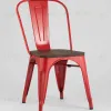 Стул TOLIX WOOD красный глянцевый УТ000001188 - 3