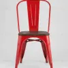 Стул TOLIX WOOD красный глянцевый УТ000001188 - 9