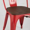 Стул TOLIX WOOD красный глянцевый УТ000001188 - 17