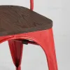 Стул TOLIX WOOD красный глянцевый УТ000001188 - 19