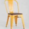 Стул TOLIX WOOD желтый УТ000001672 - 4