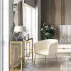 Консоль БРУКЛИН 115*30 золото стекло smoke УТ000001496 - 5