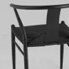 Стул обеденный Wishbone Style черный УТ000036376 - 9