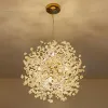  Люстра Cloyd ACE C16 / Ø60 см - кварц - золото (арт.12371)  12371 - 1