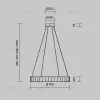 Подвесной светильник Maytoni MOD517PL-L40BS3K  - 6