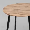 Стол Люма 80х80х75 см дуб вотан основание металл черный УТ000043113 - 6
