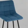 Стул Одди Original полубарный велюр синий УТ000043361 - 8