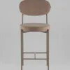 Стул Бриф Original N полубарный велюр капучино, каркас капучино муар УТ000043235 - 3
