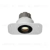 Встраиваемый светильник Maytoni DL128-10W3K-TRS-B  - 1