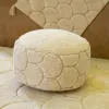 Хлопковый ковер Lillaland Узор чешуя натуральная 60*90 504146 - 6