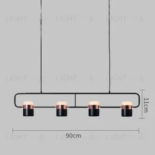 Люстра Ling PL4 Copper 17136