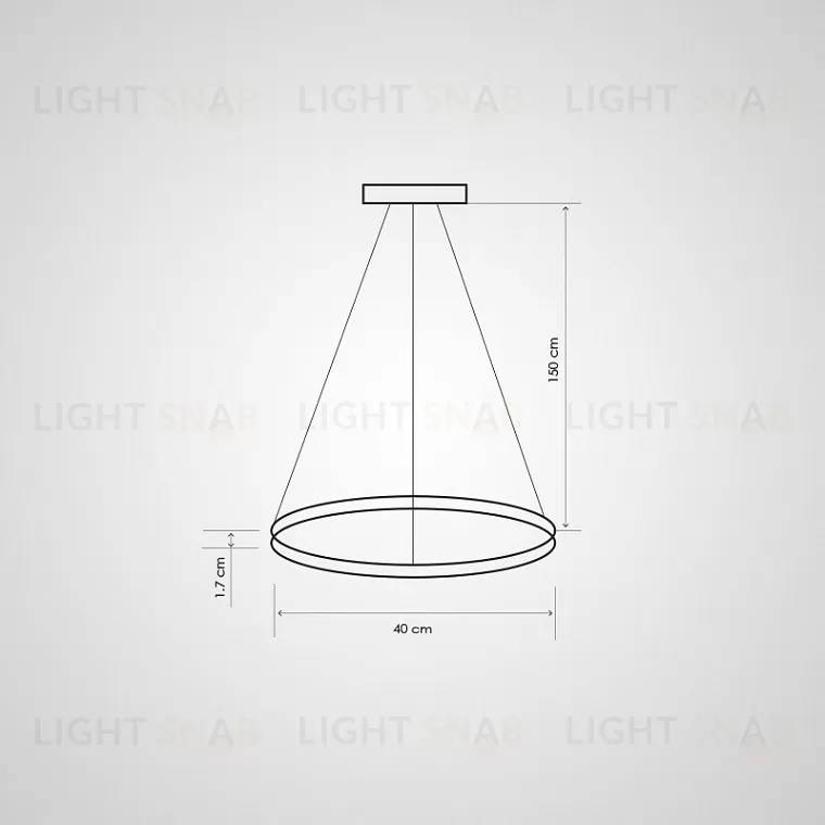 Подвесной светодиодный светильник Boil 22409