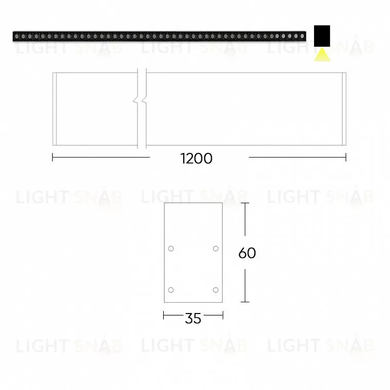 Подвесной светодиодный светильник  Balk XL 45 22442