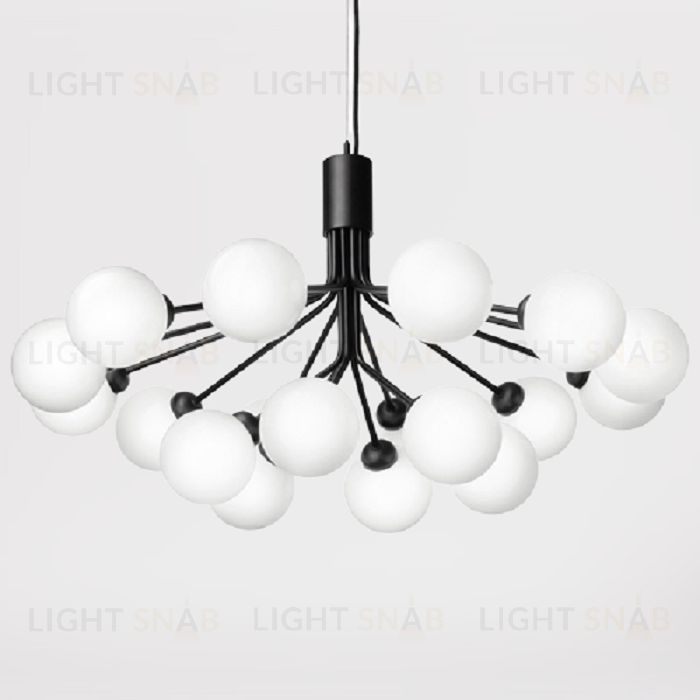 Люстра Berries Chandelier White Balloons Black 18 975724