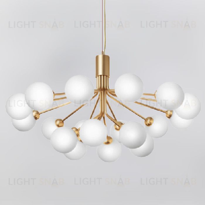 Люстра Berries Chandelier White Balloons Gold 18 975725