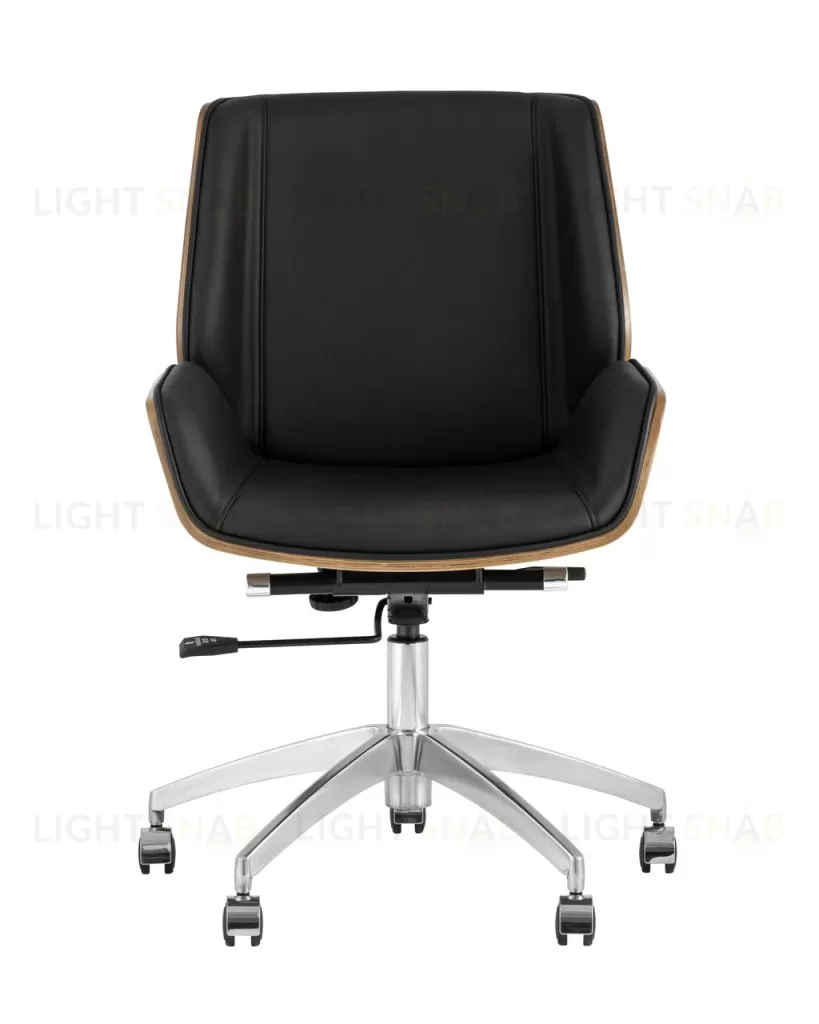 Кресло офисное TopChairs Crown, черное УЦЕНКА УТ000035611