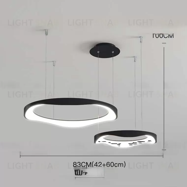 Подвесная люстра HALL LIGHT 83 BK VL32263