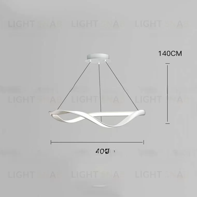 Подвесная светодиодная люстра THAWED CIRCLE 40 WH VL32285