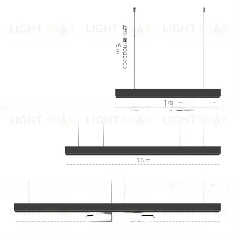 Подвесной трек Track Levity Air VL27463