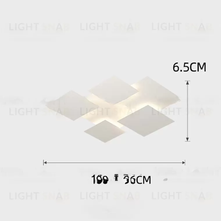 Потолочная светодиодная люстра SQUARE CUBE 100 VL32274