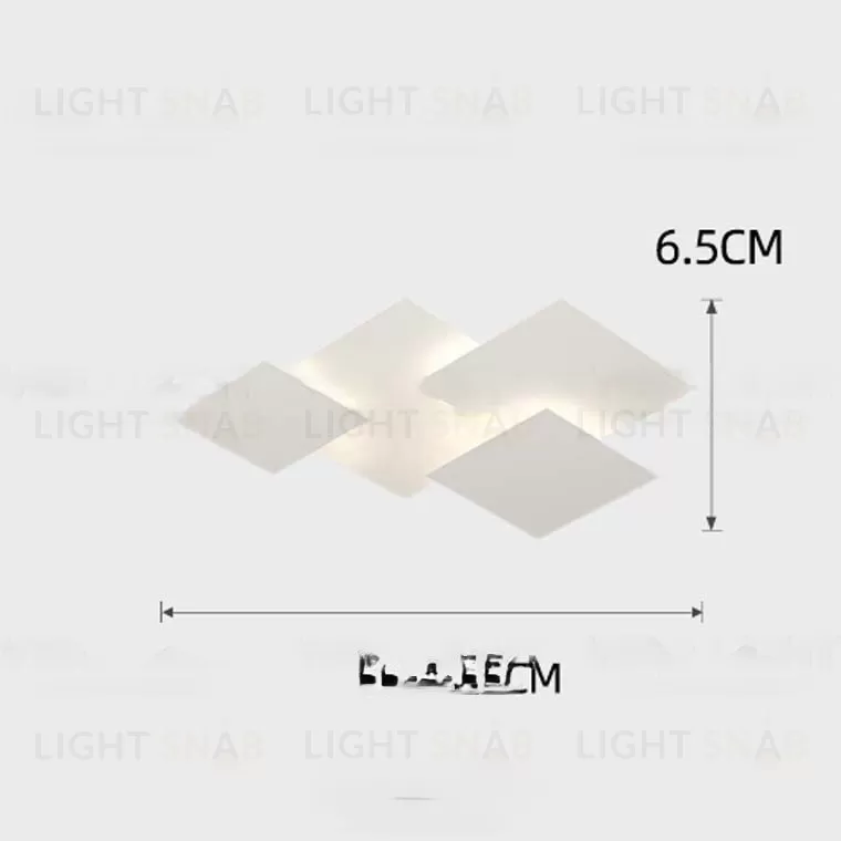 Потолочная светодиодная люстра SQUARE CUBE 55 VL32270